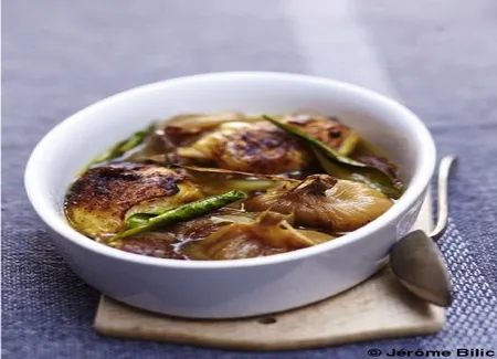 Poulet rôti aux figues