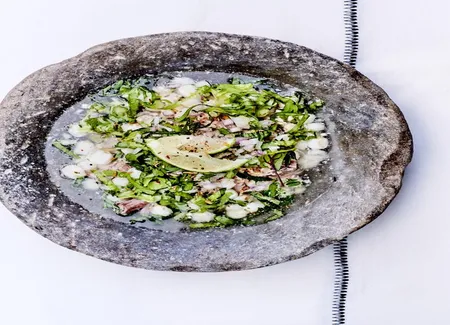 Pozole blanc