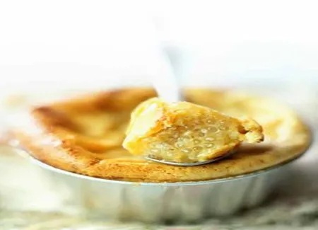 Pudding aux petites bananes et aux perles de tapioca