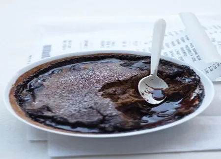 Pudding chocolat café