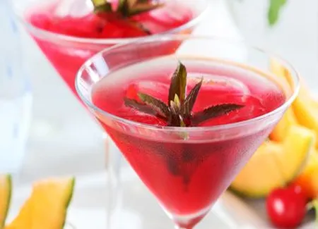 Punch aux cerises