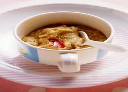 Purée d'aubergine 6 mois