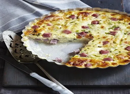Quiche lorraine sans pâte weight watchers