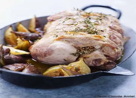 Rôti de porc aux deux figues