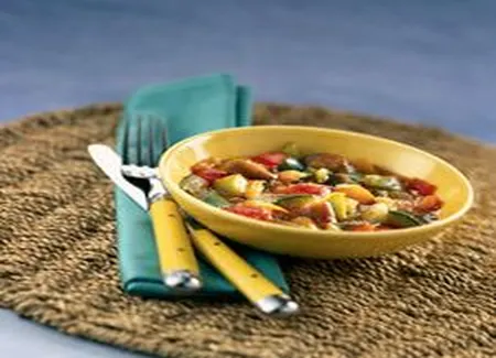 Ratatouille minute aux haricots