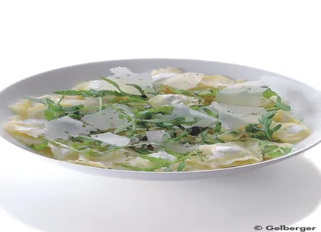 Ravioles à la roquette