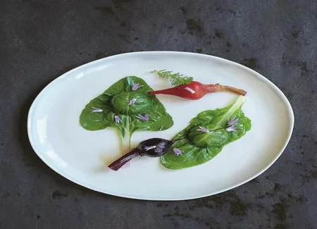 Ravioles végétales au foie gras