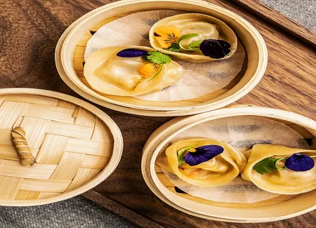 Ravioli végétariens au tofu