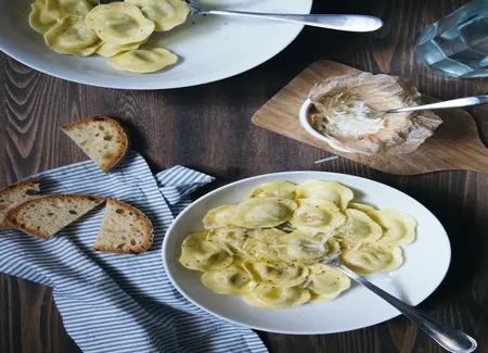 Raviolis au fromage