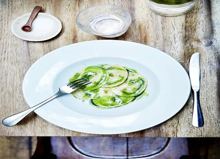 Raviolis de panais à l'infusion d'anis