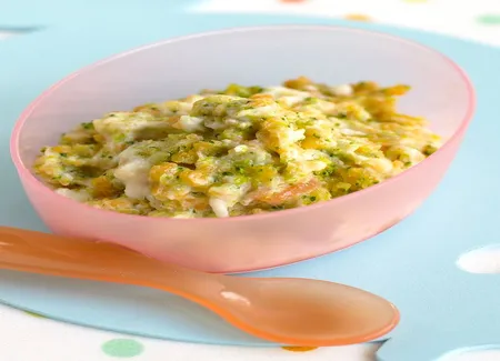 Recette purée, haricots verts et poulet bébé 12 mois