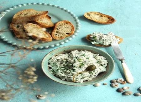 Rillettes de maigre au fromage frais