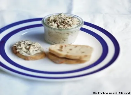 Rillettes de maquereau aux poivres