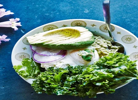 Riz à l'oseille et kale