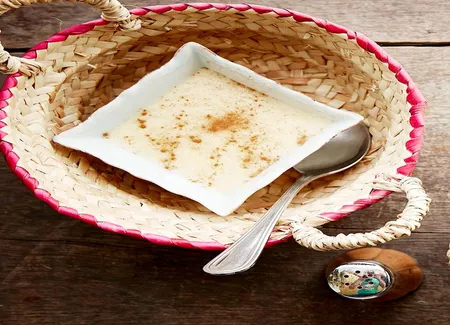 Riz au lait à la cannelle