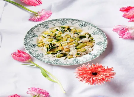 Riz aux courgettes