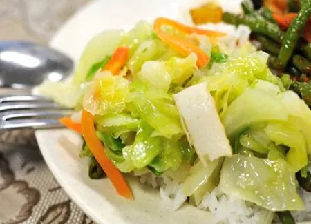 Riz aux petits légumes
