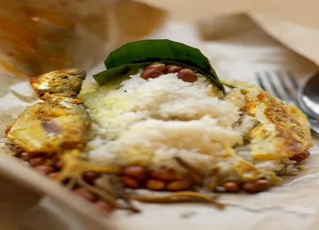 Riz coco - poisson curry