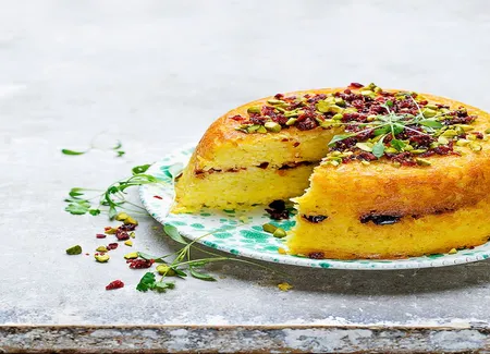 Riz croustillant à l'iranienne