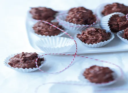 Rochers croustillants au gianduja