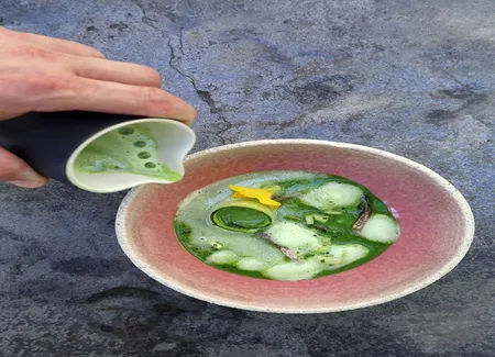 Roquette, concombre et lisette d'armand arnal