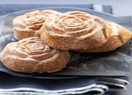 Roses de noël aux épices