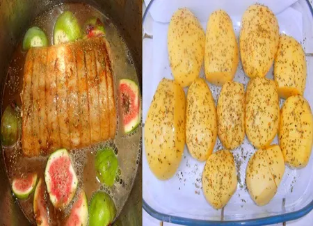 Rôti de porc aux figues