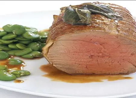 Rôti de veau à la sauge
