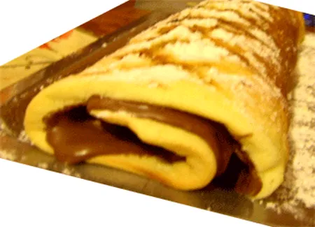 Roulé au nutella