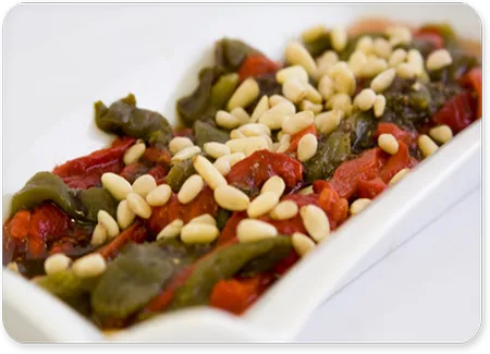 Rouleaux de poivrons