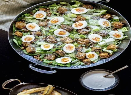 Salade caesar veggie