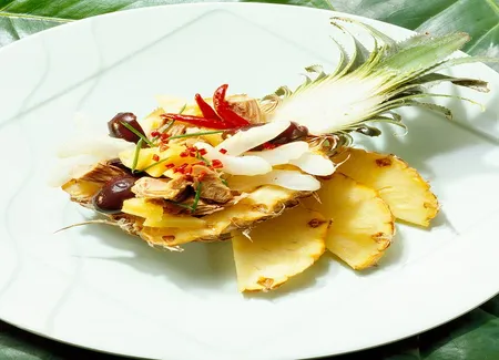 Salade à l'ananas