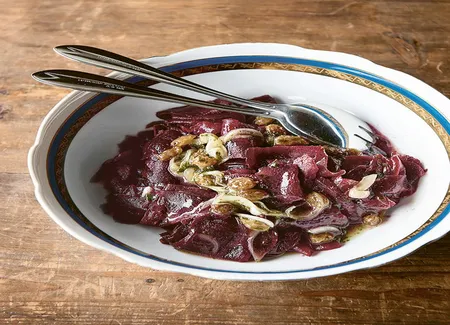 Salade aigre-douce de betterave