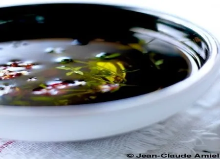 Salade au chèvre à l'huile de caméline