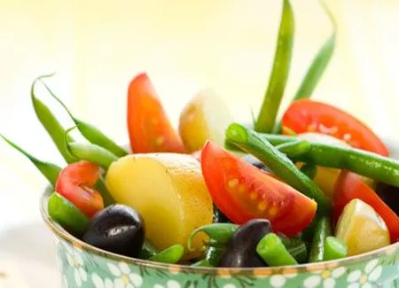 Salade aux haricots verts
