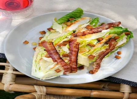 Salade caesar par brice morvent