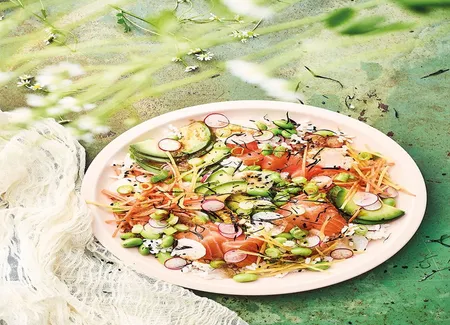 Salade chirashi