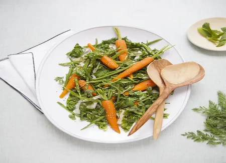 Salade croquante veggie