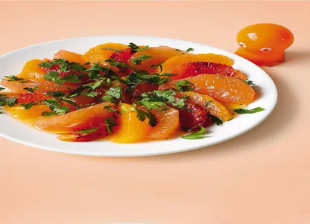 Salade d'agrumes aux deux persils de florence servan-schreiber
