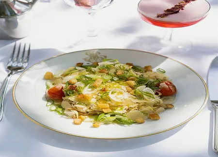 Salade d'artichauts poivrade au parmesan
