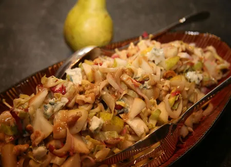 Salade d'endives au bleu d'auvergne