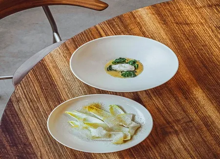 Salade d'endives, cédrat et feta