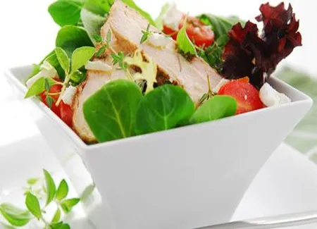 Salade de blancs de poulet