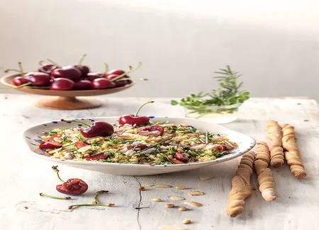 Salade de boulgour aux cerises