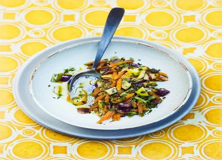 Salade de carottes aux deux citrons