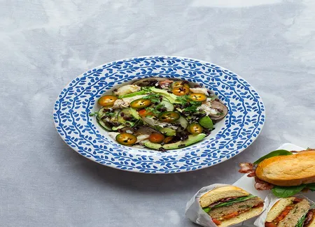Salade de crabe pimentée