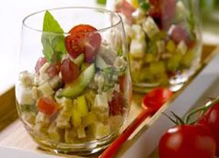 Salade de crozets