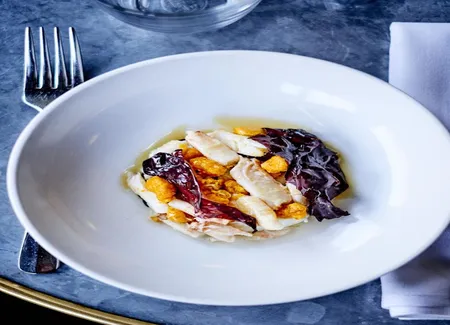 Salade de fenouil au provolone fumé
