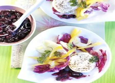 Salade de fromage de chèvre