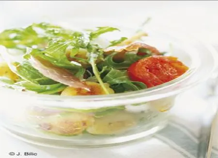 Salade de gnocchis à la roquette